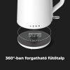 AENO AEK0002 EK2 vízforraló, 2200 W, 1.5 liter kapacitás, dupla falú, LED kijelzés, fehér
