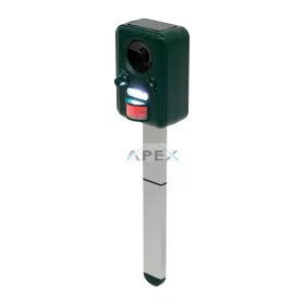  Home AR02 állatriasztó karó, napelemes, 13.5 - 23.5 kHz, PIR mozgásérzékelő 5 - 8 m távolság, USB töltőkábel