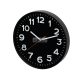 Home AWC300BK fali óra, üveg előlap, kontrasztos, jól leolvasható számlap, 1xAA elem tápellátás, átmérő 300mm