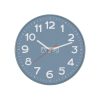 HOME AWC300BL Fali óra, üveg előlap, kontrasztos, jól leolvasható számlap, 1xAA elem tápellátás, átmérő 300mm