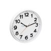 Home AWC300WH fali óra, üveg előlap, kontrasztos, jól leolvasható számlap, 1xAA elem tápellátás, átmérő 300mm