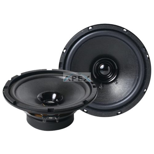 SAL BK 165 autóhangszóró pár, 165 mm, dupla kónusz, 2 x 75 Wmax, 4 Ohm, 45 - 19.000 Hz, 86 dB, PEI magas tölcsér, cellulóz mélyközép kónusz