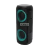 SAL BT2000 boombox, 2x10W, MP3 zenelejátszó, Bluetooth, mélysugárzó, basszus, RGB LED fényjáték, beépített akkumulátor, IPX5
