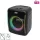 SAL BTCUBE hordozható Boombox, vezeték nélküli hangszóró, 70 watt, 3 hangszóró, Bluetooth TWS, IPX4, beépített akkumulátor