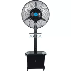   HOME CMF65 párásító ventilátor, 260 W, 64 cm-es lapátátmérő, 3 fokozat, 41 literes víztartály, oszcillálás