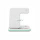 CANYON CNS-WCS302W 3in1 vezeték nélküli töltő, Qi szabvány, micro USB / lightning töltőport, fehér