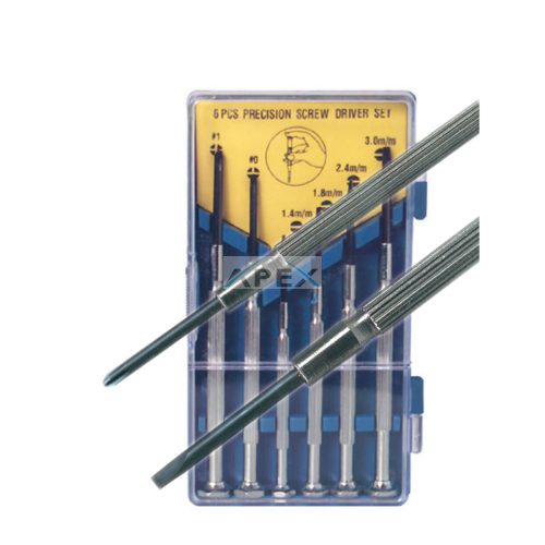 Home CSH 1 műszerész csavarhúzókészlet, forgó tenyérvédő, 6 darabos