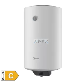   MIDEA D80-15FG elektromos vízmelegítő, bojler, 1500 W, 80 liter, zománcozott víztartály és fűtőszál, mechanikus vezérlés