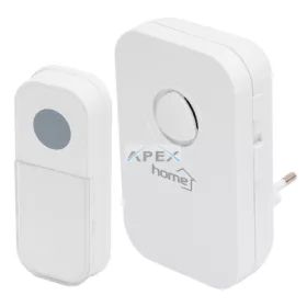   Home DB 1051AC vezeték nélküli csengő, 100 m hatótáv, 3 fokozatú hangerő, 36 dallam, 230 V-os tápellátás