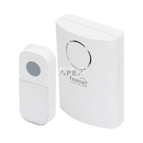 HOME DB 1060DC vezeték nélküli csengő, 100 m hatótáv, 36 dallam, egyedi kódolás