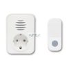 Home DBA1101AC vezeték nélküli csengő, elemes nyomógomb, max 110m hatótáv, 38 dallam, IP44 nyomógomb