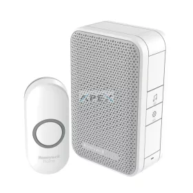   Honeywell Home DC311NP2 vezeték nélküli csengő, 150m hatótávolság, 4 dallam, IP55 védett nyomógomb, 230V tápellátás