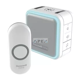   Honeywell Home DC515N vezeték nélküli csengő, 150m hatótáv, 9 dallam, időzíthető némítás, LED fényjelzés, többcsatornás, 230V-os tápellátás