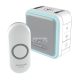 Honeywell Home DC515N vezeték nélküli csengő, 150m hatótáv, 9 dallam, időzíthető némítás, LED fényjelzés, többcsatornás, 230V-os tápellátás
