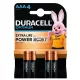 Duracell OPTIMUM LR03 10PP110050 AAA alkáli elem, 1,5 V feszültség, kiemelkedő teljesítmény, 4db/bliszter