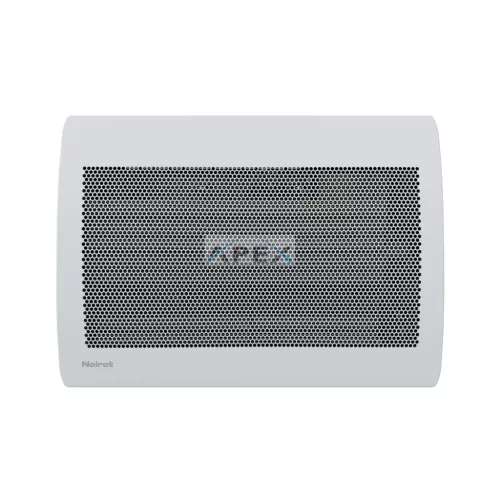 Noirot E184113 Radiance H 1000 BL elektromos hősugárzó panel, 1000 W, IP24 védettség, beépített termosztát LCD kijelzővel, fali kivitel