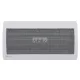Noirot E184115 Radiance H 1500 BL elektromos hősugárzó panel, 1500 W, IP24 védettség, beépített termosztát LCD kijelzővel, fali kivitel