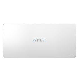   Noirot E216117 Inova H 2000 BL hősugárzó, 2000 W, IP24 védettség, nyitott ablak érzékelő, beépített termosztát LCD-vel, fali kivitel