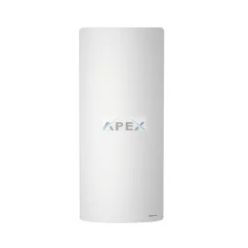   Noirot E216215 Inova V 1500 BL hősugárzó, 2000 W, IP24 védettség, nyitott ablak érzékelő, beépített termosztát LCD-vel, fali kivitel