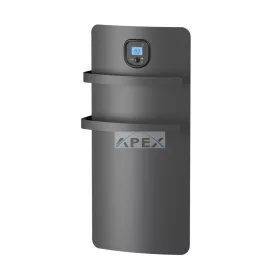   Noirot E221124 RSS Anuri DY 1200 AN törölközőszárító, 1200 W, IP24 védettség, beépített ventilátor, gyerekzár, antracit szürke