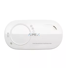   FireAngel FA3328-INT szén-monoxid vészjelző, beépített, nem cserélhető lítium elem, 10 év várható üzemidő, NFC kapcsolat és diagnosztika, fehér