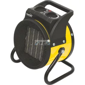   HOME FK56 hordozható PTC kerámia fűtőtest, max. 2000 W, 2 fokozat, termosztát, túlmelegedés elleni védelem