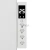 HOME FKIR450 hordozható/fali infrasugárzó fűtőtest, 450 W, Wifi, digitális termosztát, gyerekzár, LED kijelző, távirányító
