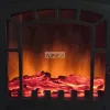 Home FKK 15 szabadon álló elektromos kandalló, 1000W/2000W, fekete