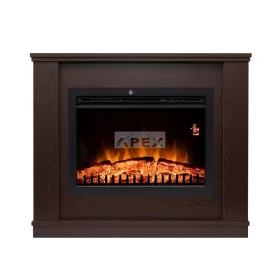   Home FKKF 02 + FKKI 03 KIT FKK Milano beépíthető elektromos látványkandalló kerettel, bükk