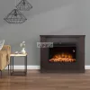 Home FKKF 02 + FKKI 03 KIT FKK Milano beépíthető elektromos látványkandalló kerettel, bükk