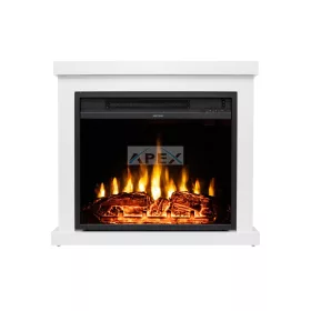   HOME FKK11 szabadon álló elektromos látványkandalló, max. 2000 W, LED lángeffekt, 2 fokozat, ventilátoros, távirányító