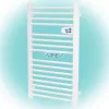 Home FKTW 501 fali elektromos törölközőszárító, 500W, LCD, fehér