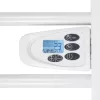 Home FKTW 501 fali elektromos törölközőszárító, 500W, LCD, fehér