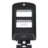 Home FLP1002SOLAR napelemes LED reflektor, 1000 lm, PIR mozgásérzékelő, 120° 5m, 2 x 28 db hidegfehér SMD LED, energiatakarékos, fém + műanyag, IP44