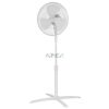 MIDEA FS40-21M álló ventilátor, 40 cm-es lapátátmérő, állítható magasság, 3 fokozat, 40W, fehér