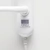 Home FTW 4 fali fűtött elektromos törölközőszárító, 90W, IPX1 védelem, fehér