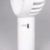 Home HF 9/WH kézi, tölthető ventilátor, 4 W, 10 cm-es lapátátmérő, 3 fokozat, 1200 mAh Li-ion akkumulátor, asztali tartó, fehér