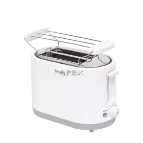   Home HG KP 22 2 szeletes kenyérpirító, 750W, cooltouch, 7 fokozat, fehér