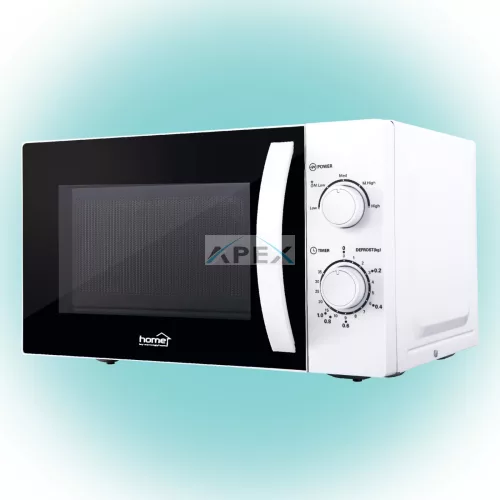 Home HG MH 21 mikrohullámú sütő, 700 W, 20 literes, 5 fokozatban állítható teljesítmény, fehér