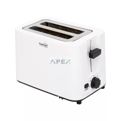HOME HGKP2 kenyérpirító, 700 W, két szeletes, 7 fokozat, morzsatálca, vezetéktároló