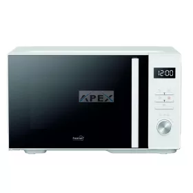   HOME HGMH25GR mikrohullámú sütő, 25 liter, grillfunkció, 25l, fehér, 900 W, digitális, 5 fokozat, gyerekzár