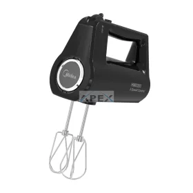   Midea HM0293N kézi mixer, 5 sebesség + turbó fokozat, 400 W, fekete