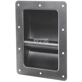   SAL HT 203 süllyesztett fogantyú hangfalhoz, fém, 220 x 163 x 60 mm