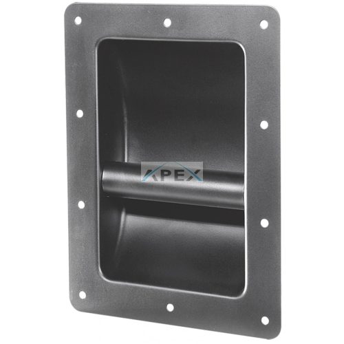 SAL HT 203 süllyesztett fogantyú hangfalhoz, fém, 220 x 163 x 60 mm