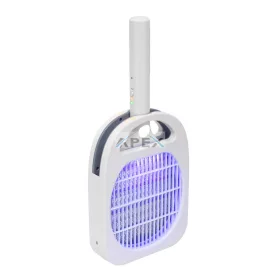   HOME IK15R elektromos légycsapó, kézi/asztali kivitel, 15 m2-es hatókörzet, UV-A fény, beépített akkumulátor