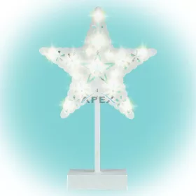   Home KAD 20 STAR csillag asztaldísz, 20 db LED, ABS műanyag, 25 x 39 cm