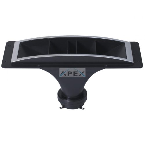 SAL KHS 120 piezo magassugárzó, 4 Ohm/ 300 W, 8 Ohm/ 150 W, 263 x 100 mm