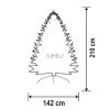 Home KMF 4/210 műfenyő, 210 cm magasság, 142 cm átmérő
