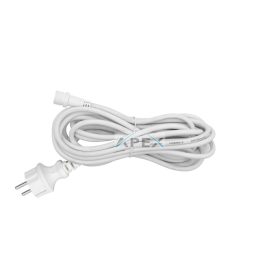   HOME KSHW5 hálózati csatlakozókábel, 5 m, fehér, kül- és beltéri kivitel