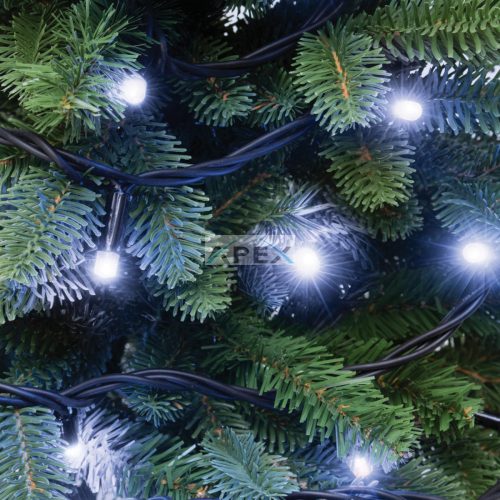 LED-es sorolható, villogó fényfüzér